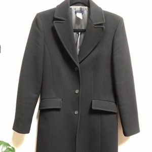J Crew Signature Double-Cloth Wool Coat